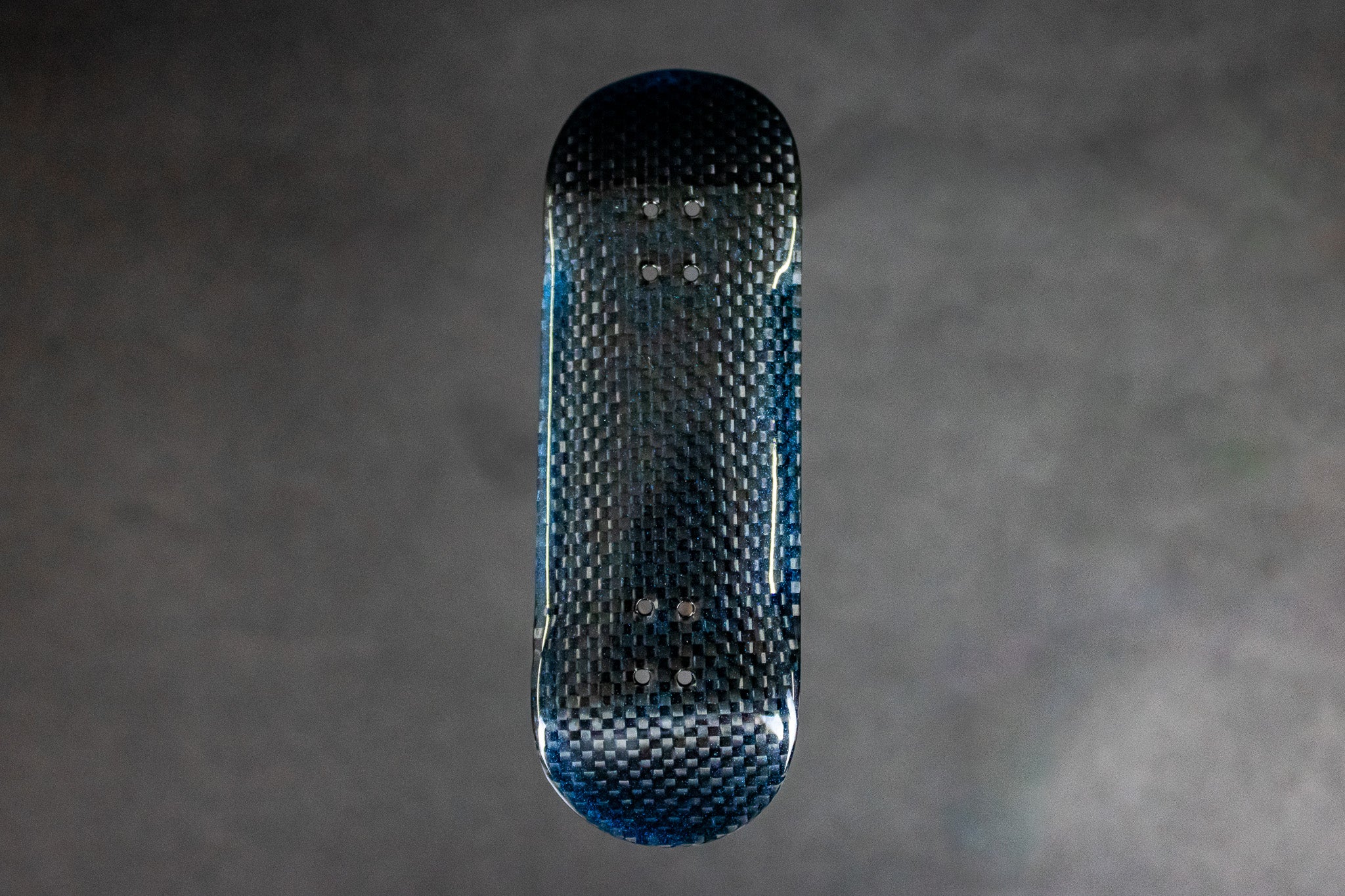 Carbon Fingerboard Deck Blue Metallic