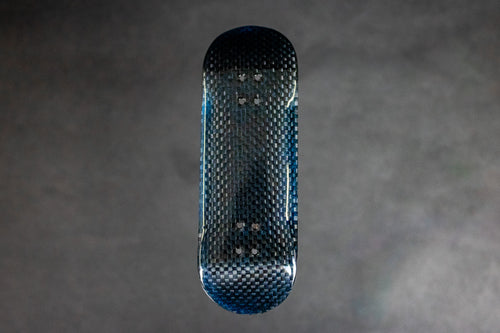 Carbon Fingerboard Deck Blue Metallic