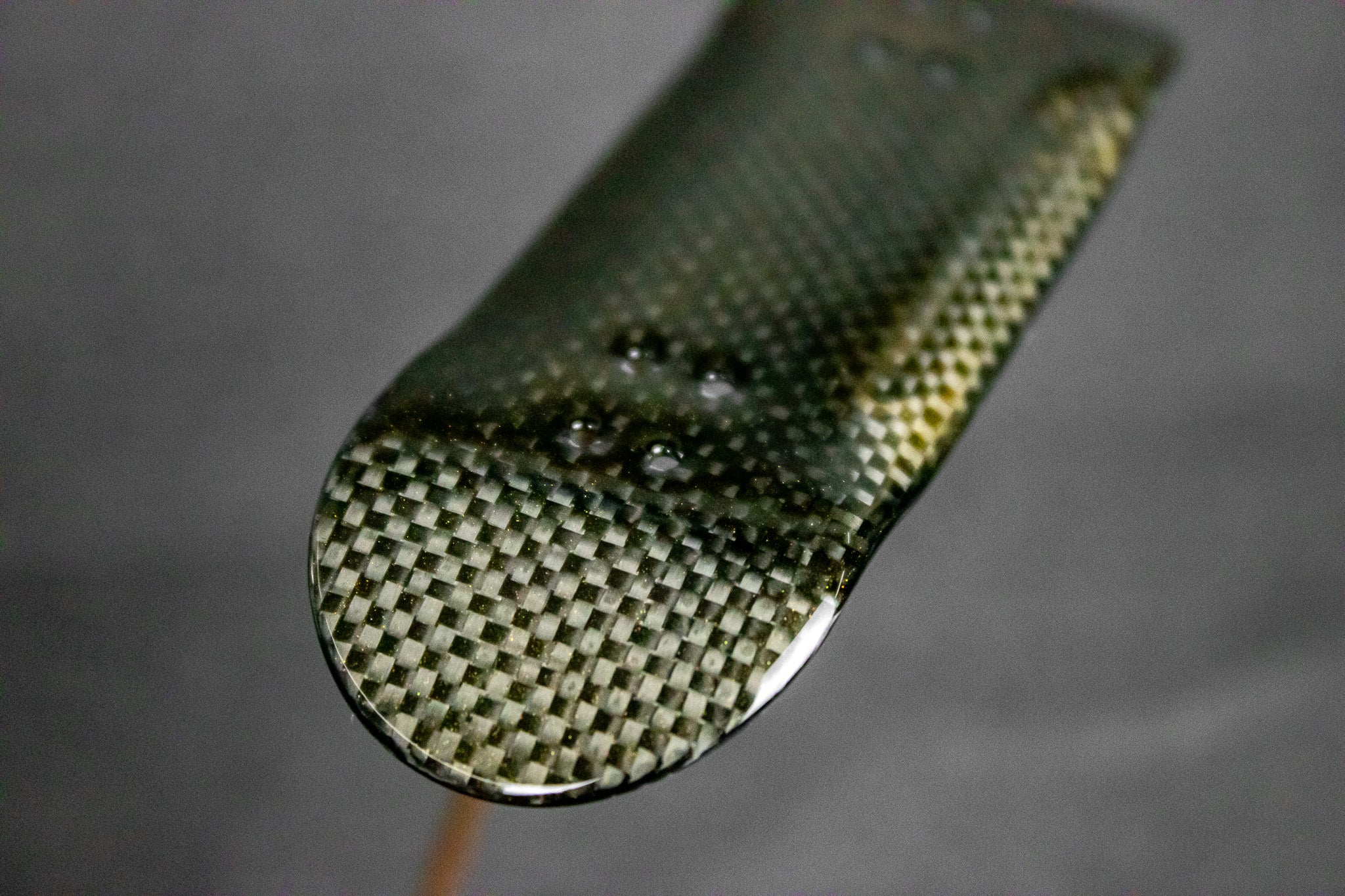 Carbon Fingerboard Deck Bronze Metallic