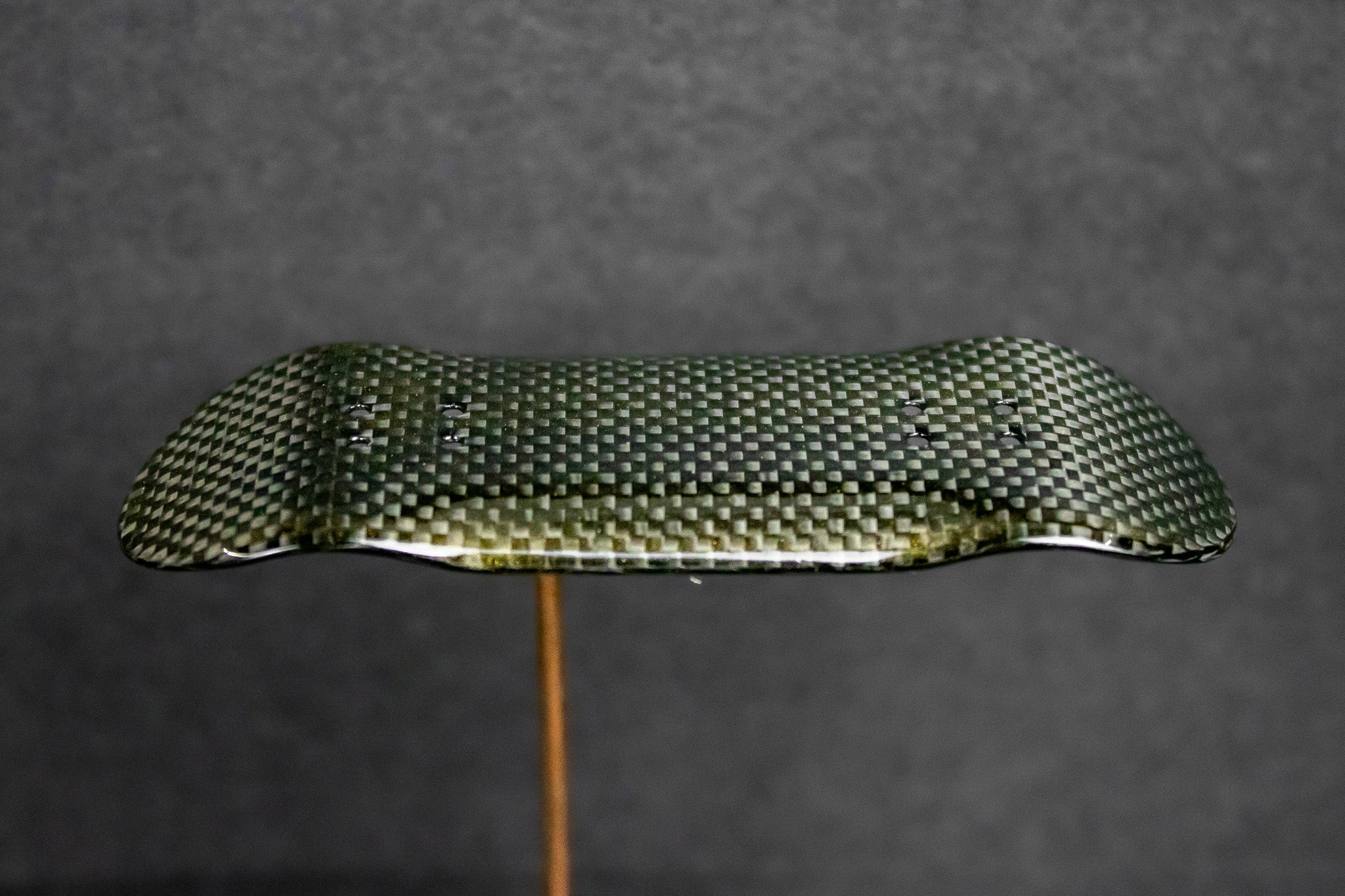 Carbon Fingerboard Deck Bronze Metallic